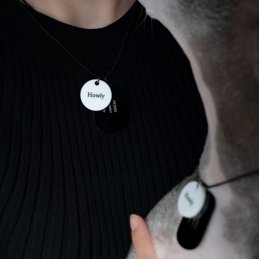HOWLY DOGTAG type Necklace