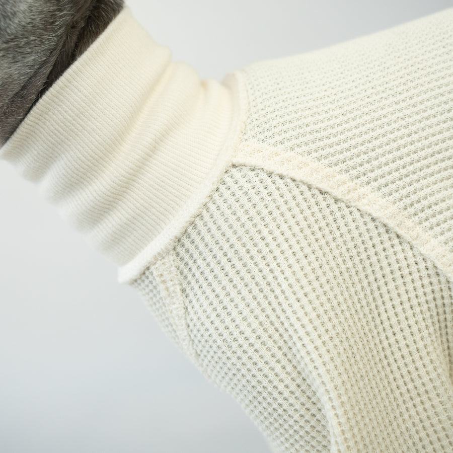 THERMAL HIGH-NECKED ROMPERS