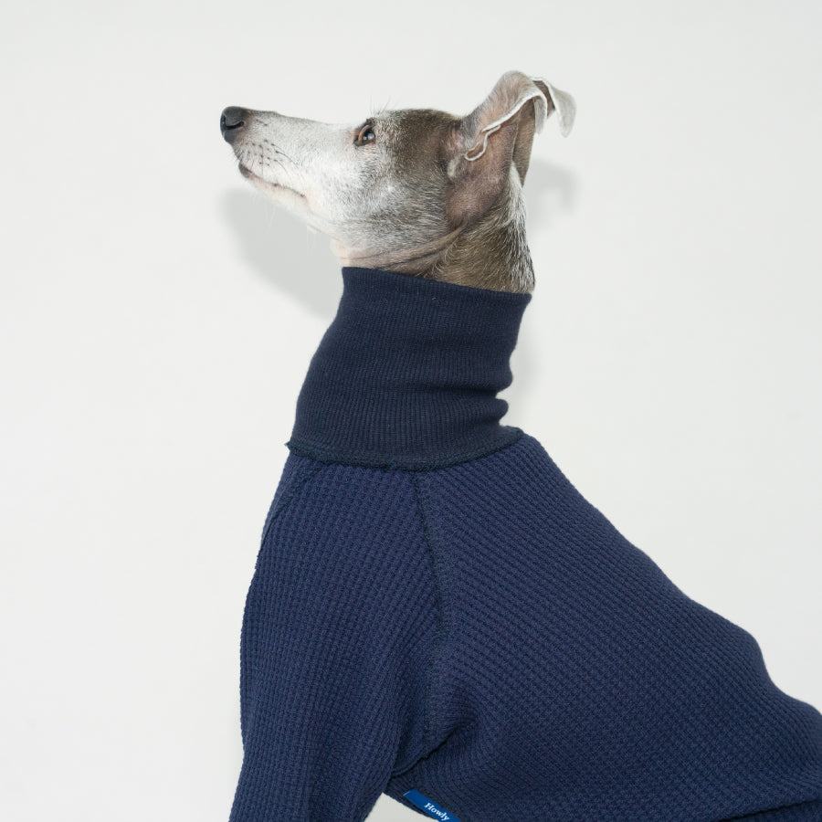 THERMAL HIGH-NECKED ROMPERS