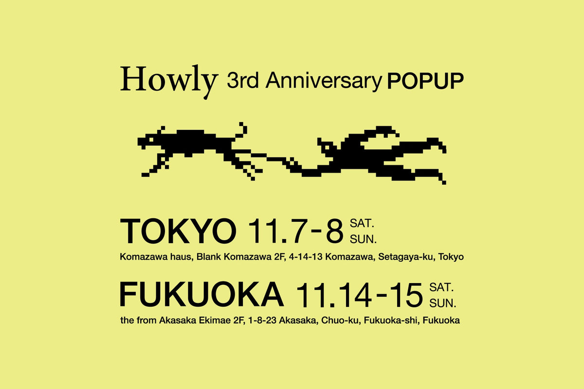 Howly 3rd Anniversary POPUP