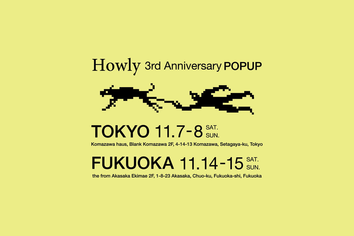Howly 3rd Anniversary POPUP
