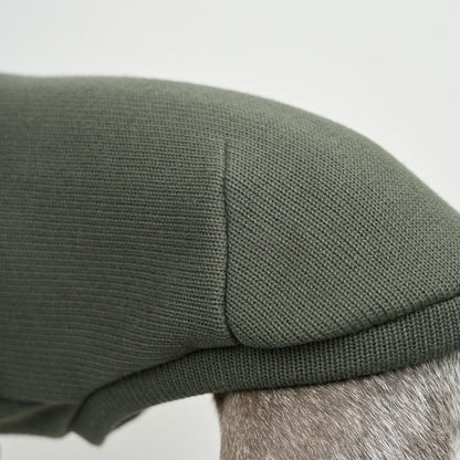 QUARTER KNIT SWEATER