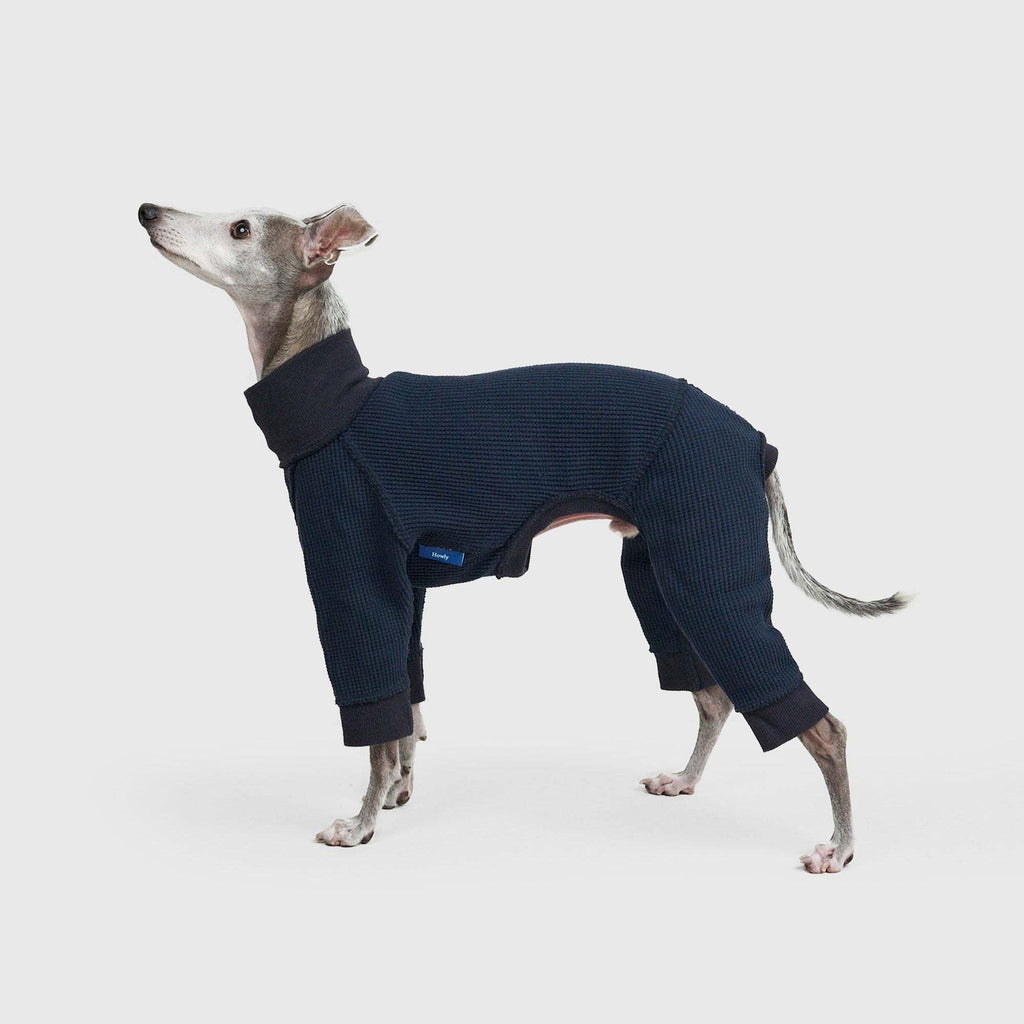 THERMAL HIGH-NECKED ROMPERS ドッグサーマル