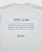 HOWLY DOG LEXICON TEE