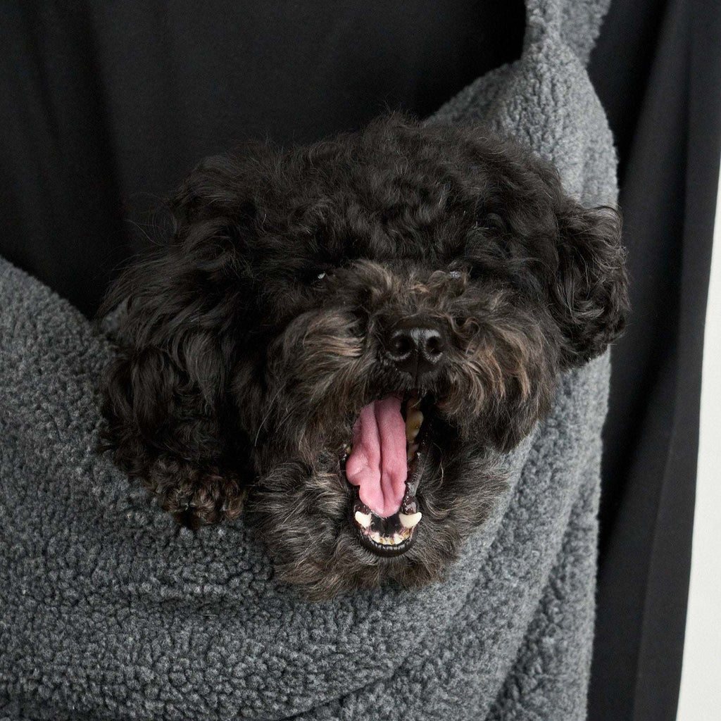 HOWLY PUFF SLING BAG 犬用ボアスリングバッグ