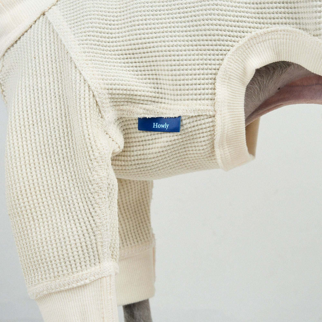 THERMAL HIGH-NECKED ROMPERS ドッグサーマル