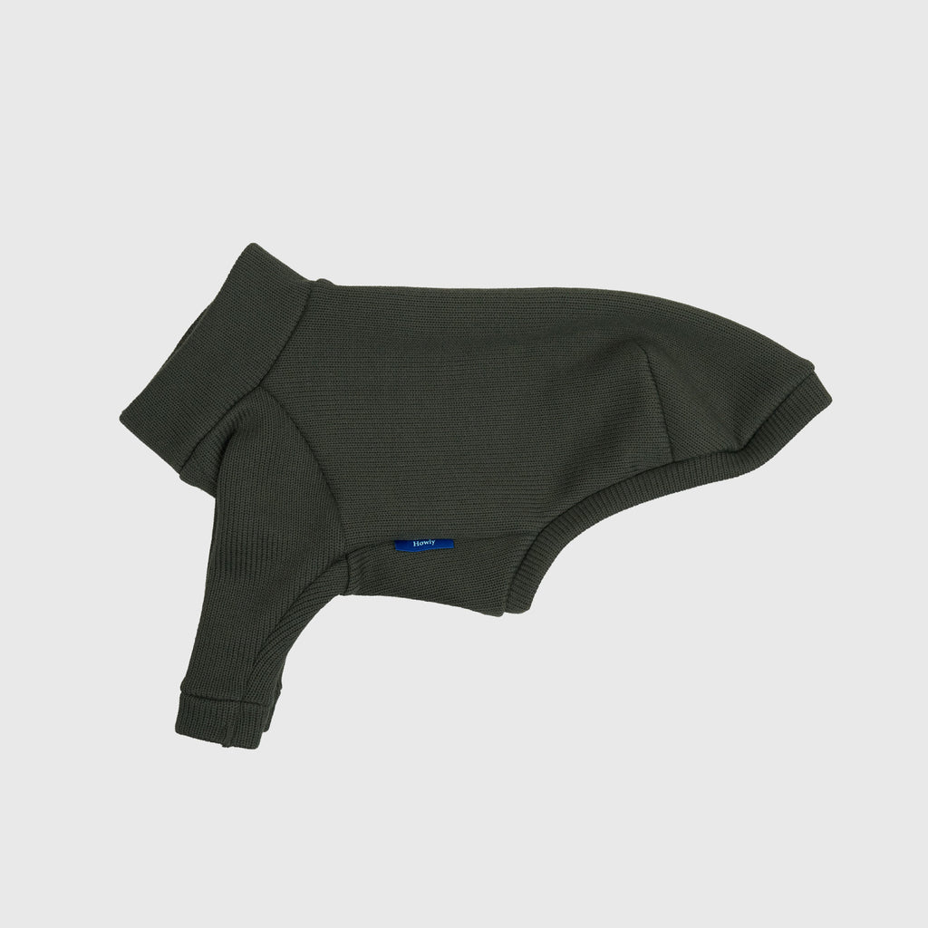 QUARTER KNIT SWEATER