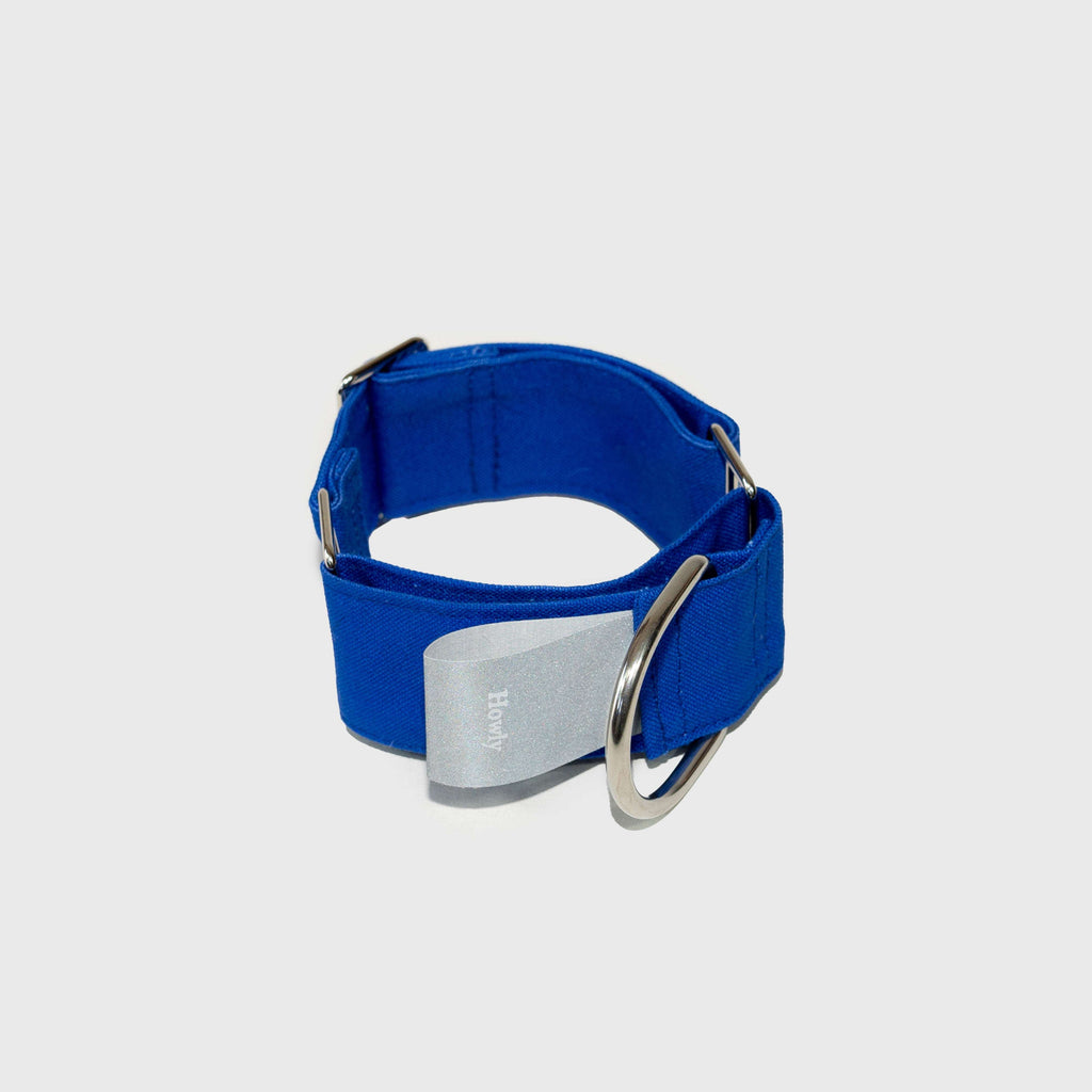 Howly Map HOWLY UNIVERSAL COLLAR|Howly | ハーフチョーク犬用首輪 抜けにくい締まる設計4 cm幅帆布カラー・反射タグ付き