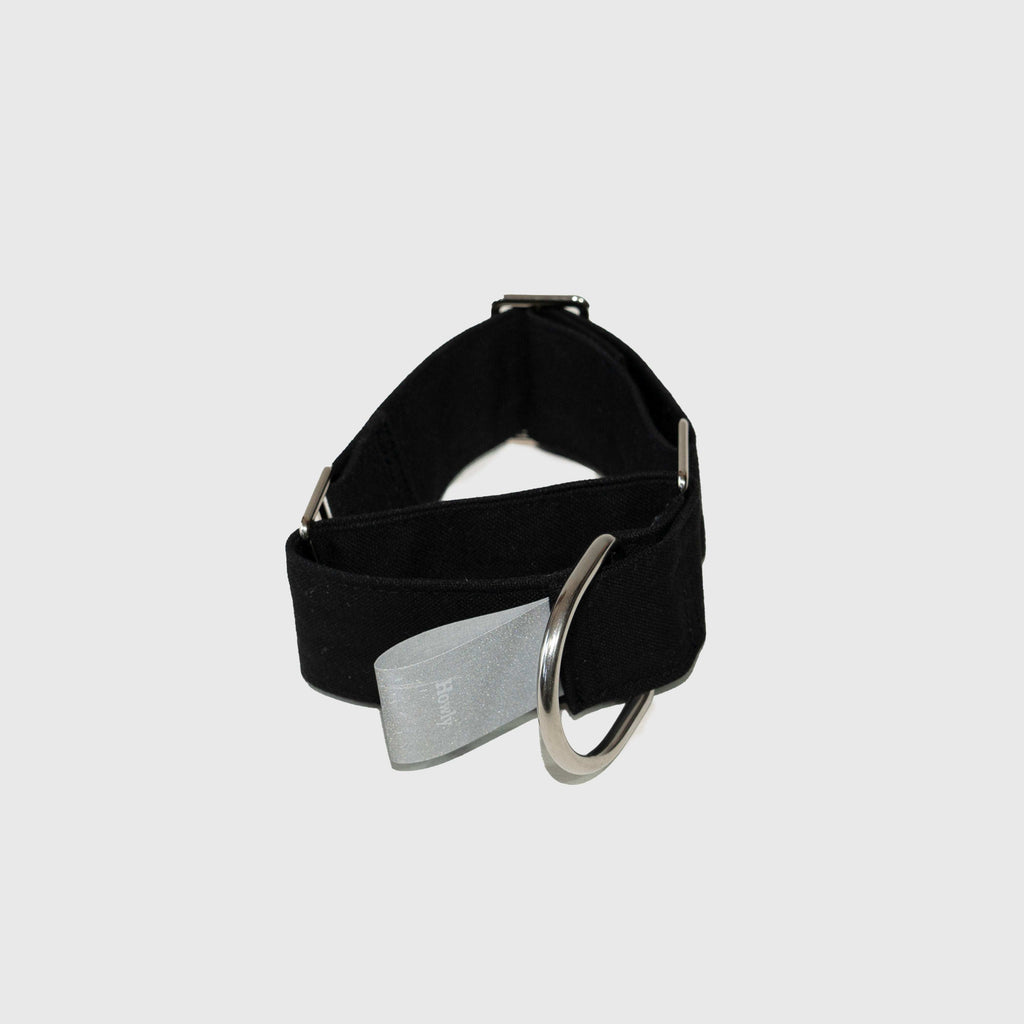 Howly Map HOWLY UNIVERSAL COLLAR|Howly | ハーフチョーク犬用首輪 抜けにくい締まる設計4 cm幅帆布カラー・反射タグ付き
