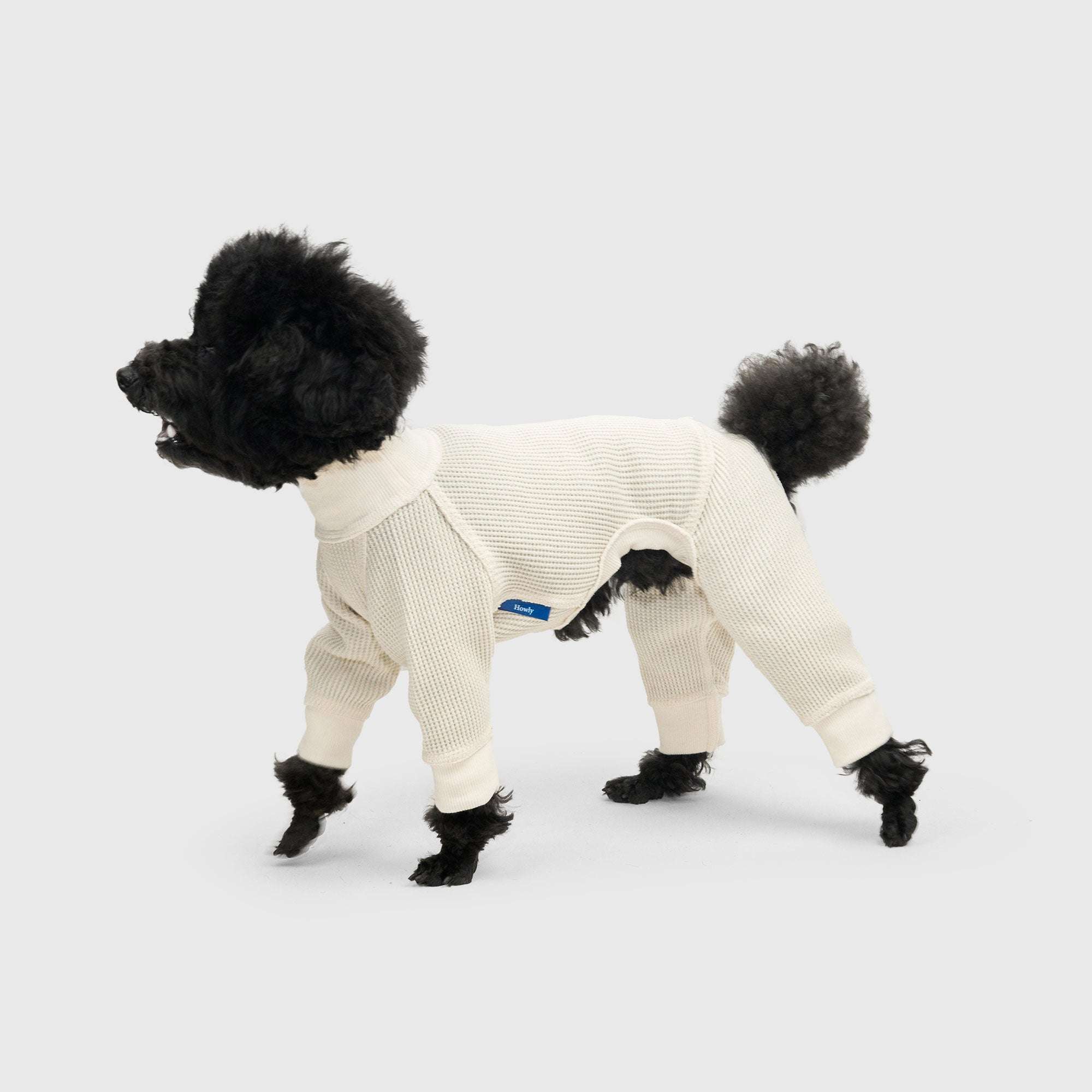 THERMAL HIGH-NECKED ROMPERS ドッグサーマル