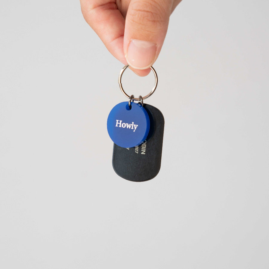 HOWLY DOGTAG Keyholder ドッグタグ