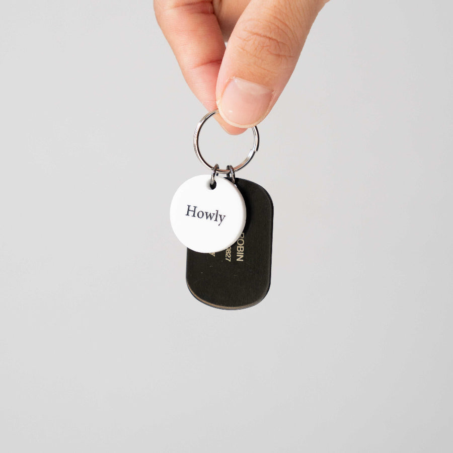HOWLY DOGTAG Keyholder ドッグタグ