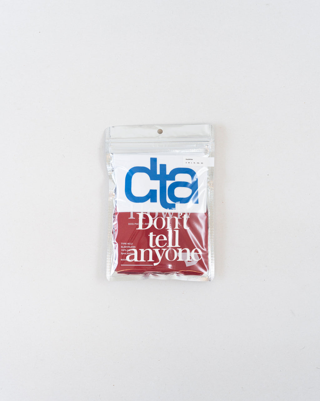 DOG PACK T-SHIRTS for Don't tell anyone（slimtype）