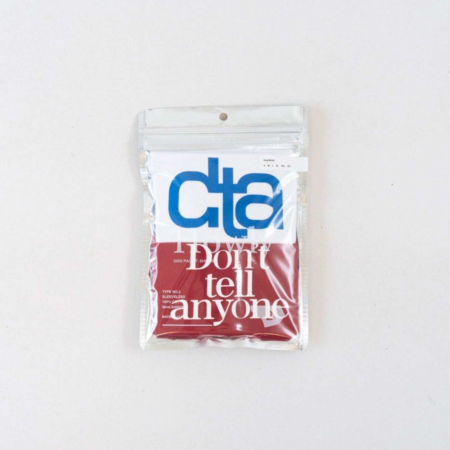 DOG PACK T-SHIRTS for Don't tell anyone