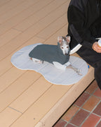 PACKABLE UTILITY DOG MAT 使用イメージ