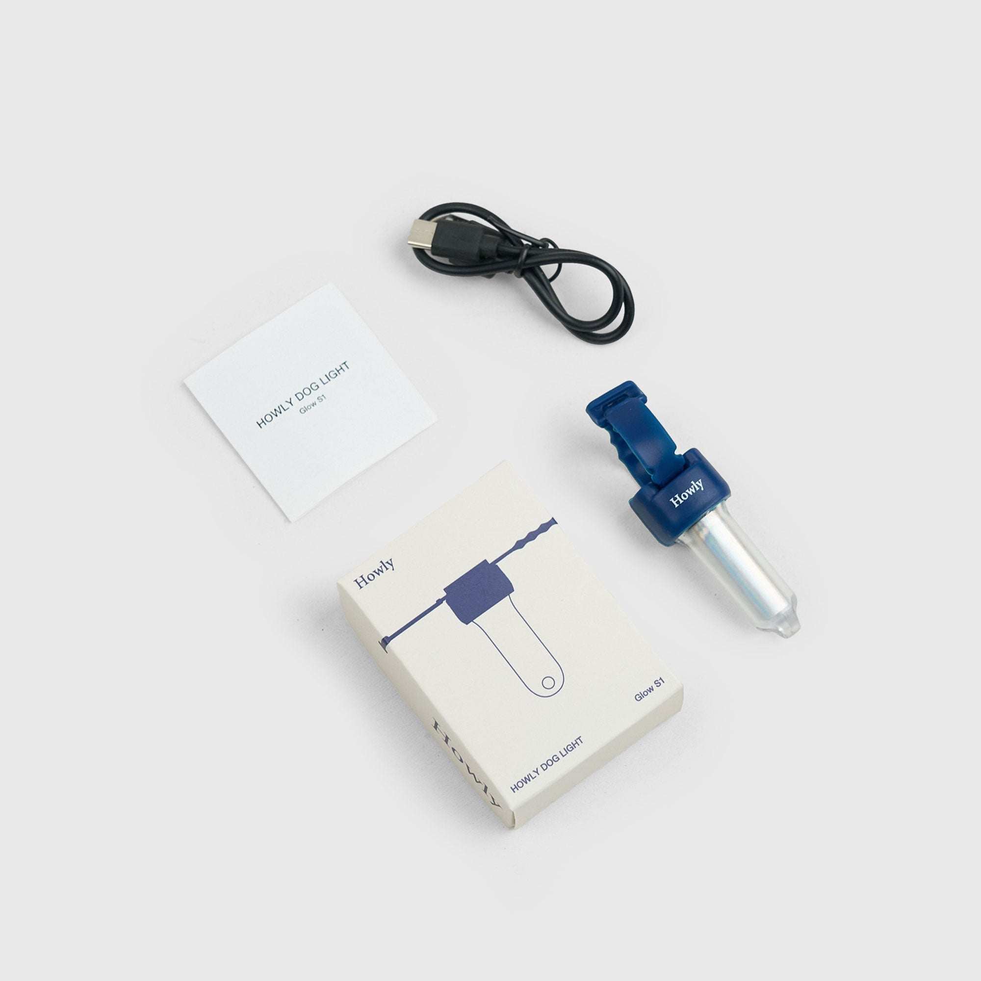 お散歩ライト HOWLY DOG LIGHT glow S1