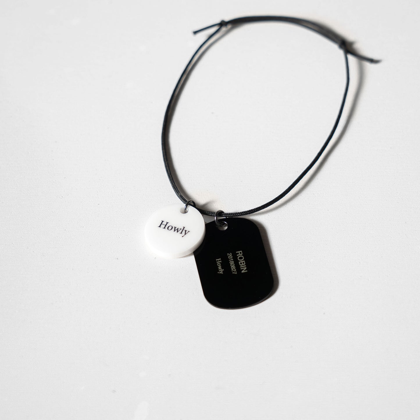 HOWLY DOGTAG type Necklace