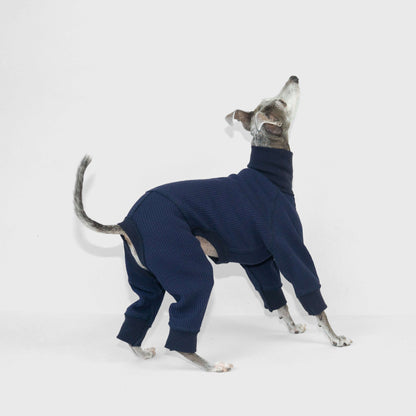 THERMAL HIGH-NECKED ROMPERS